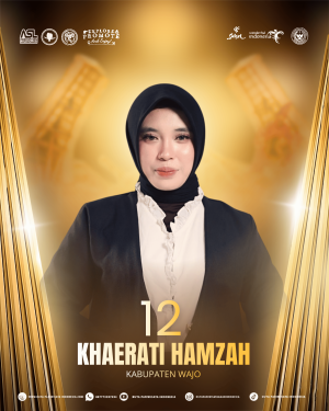 12 khaerati hamzah kabupaten wajo