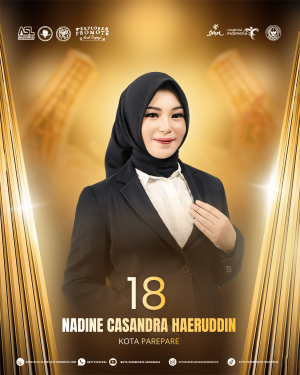18 nadine casandra haeruddin kota parepare