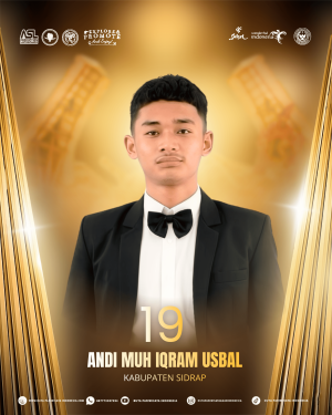 19 andi muh iqram usbal kabupaten sidrap 